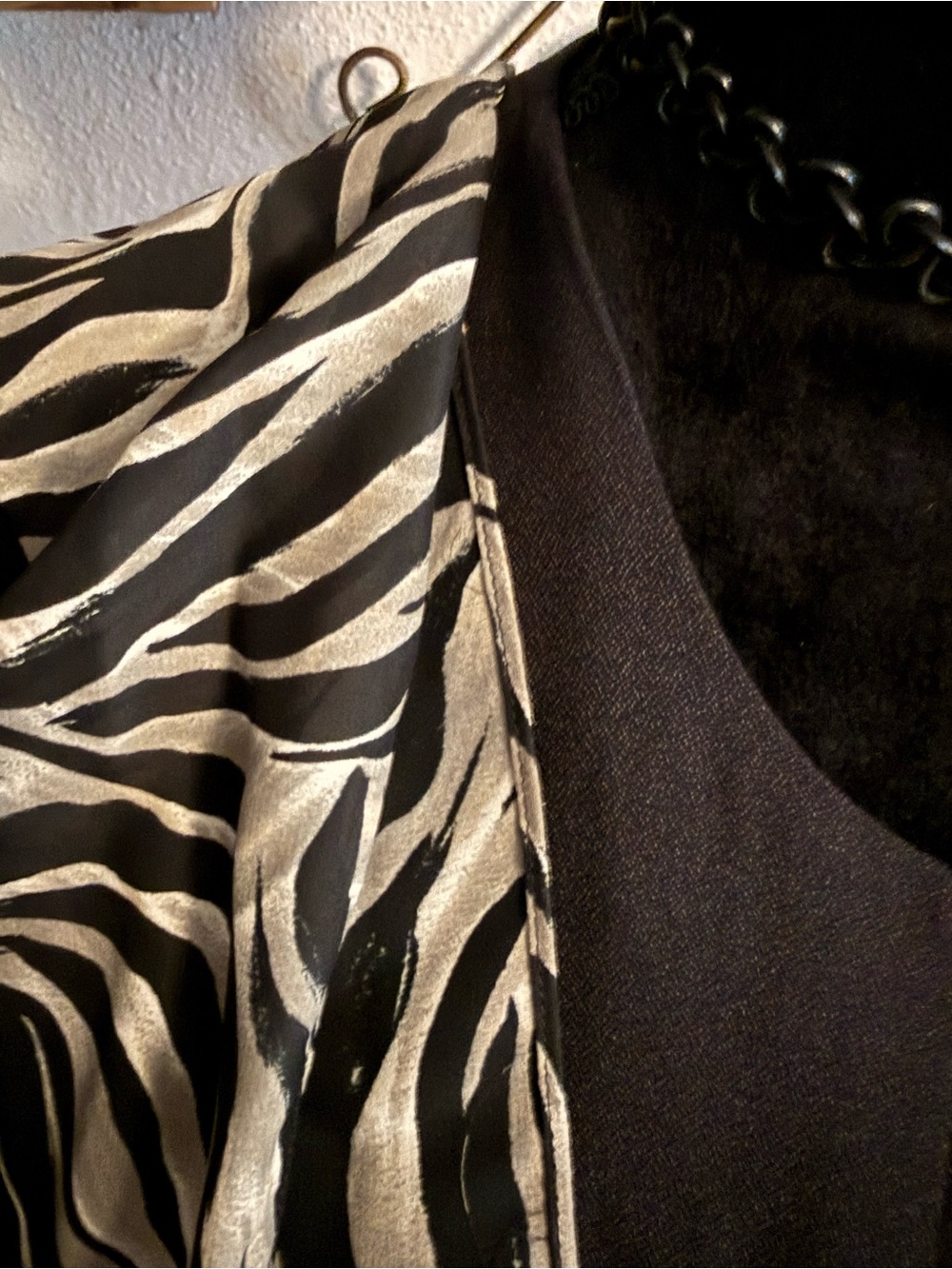 Vintage Studio I Zebra Print Dress | Matching Scarf & Belt Included •Size 12• - Picture 15 of 15